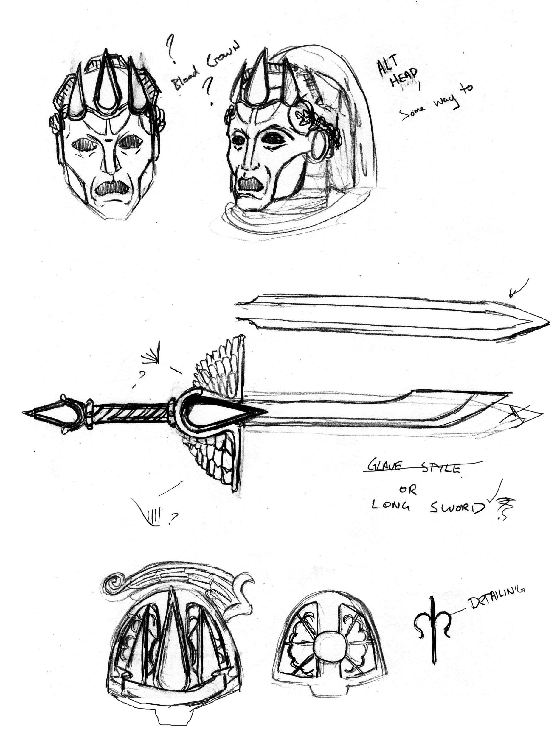 Terminator Dante Concept sketch round 2, pic C