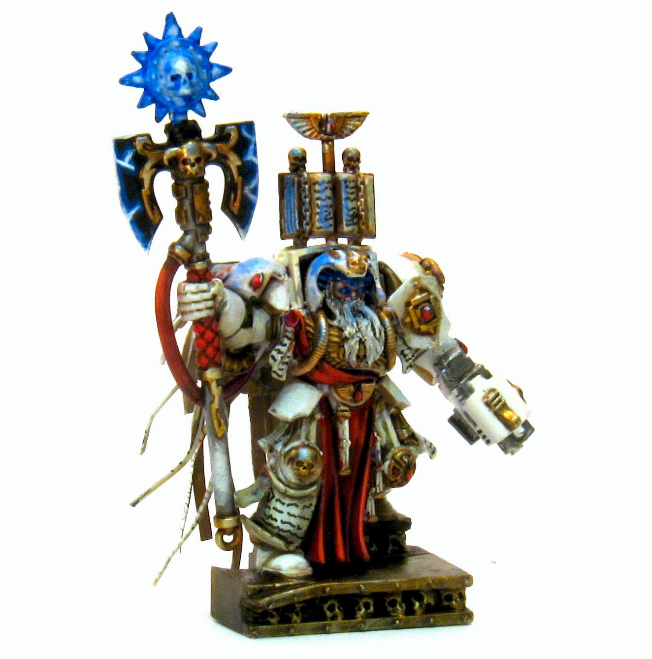 Librarian, Space Hulk, Space Marines, Terminator Armor