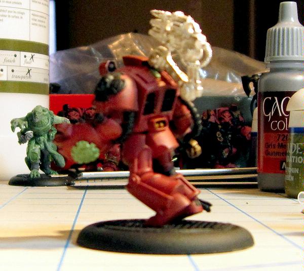 Brother Omnio becomes a techmarine