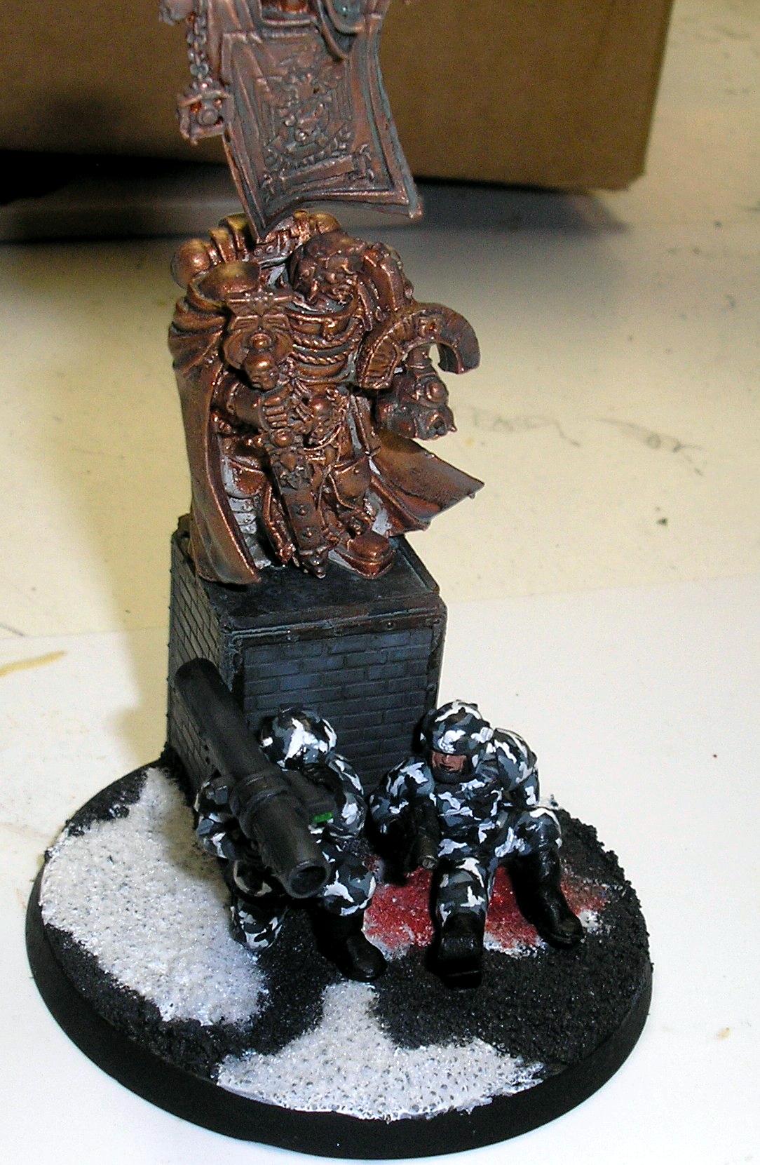 Cadians, Guardsmen, Heavy Weapons Team, Imperial Guard, Missile Team, Sicarius, Urban