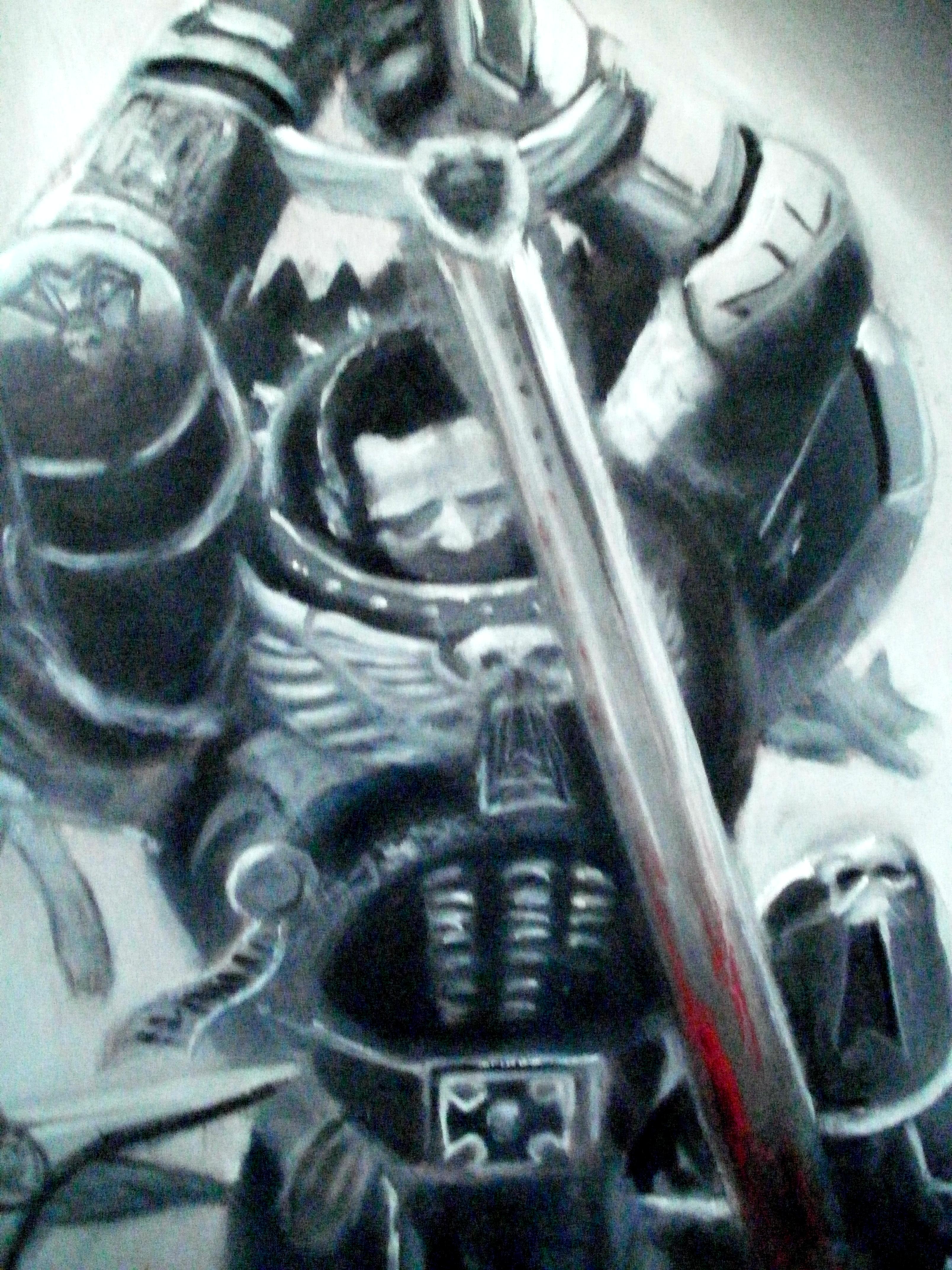 Oil, Painting, Sword, Warhammer Fantasy