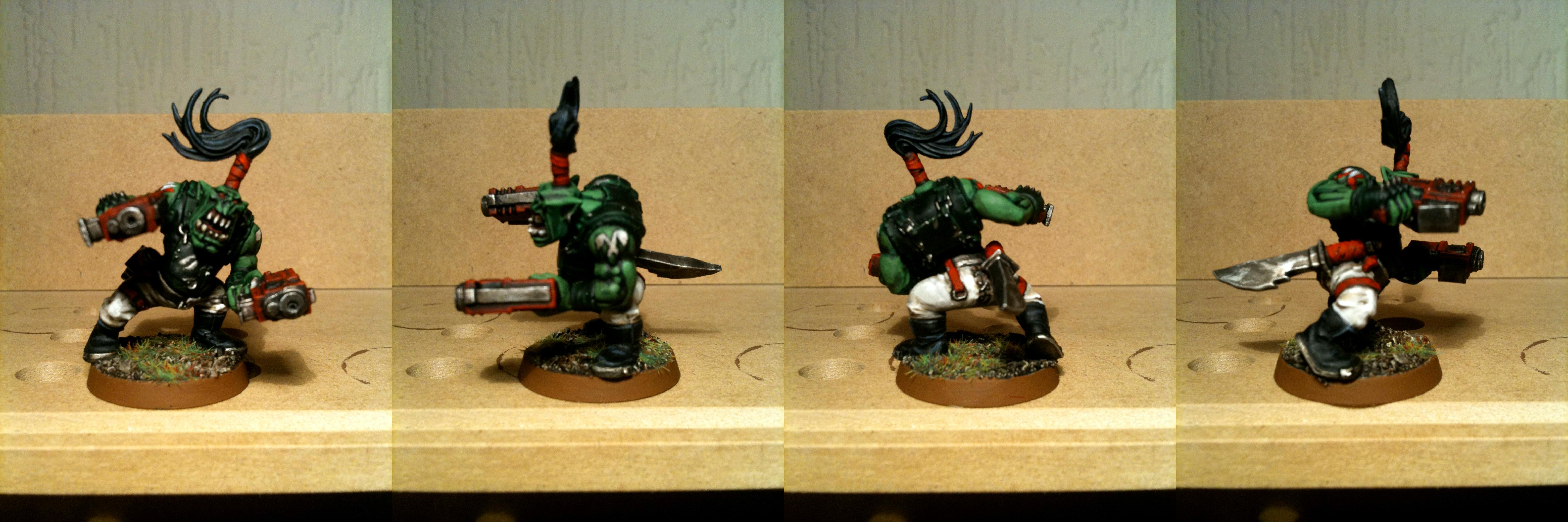 Da Dark Angelz, Kommando, Orks