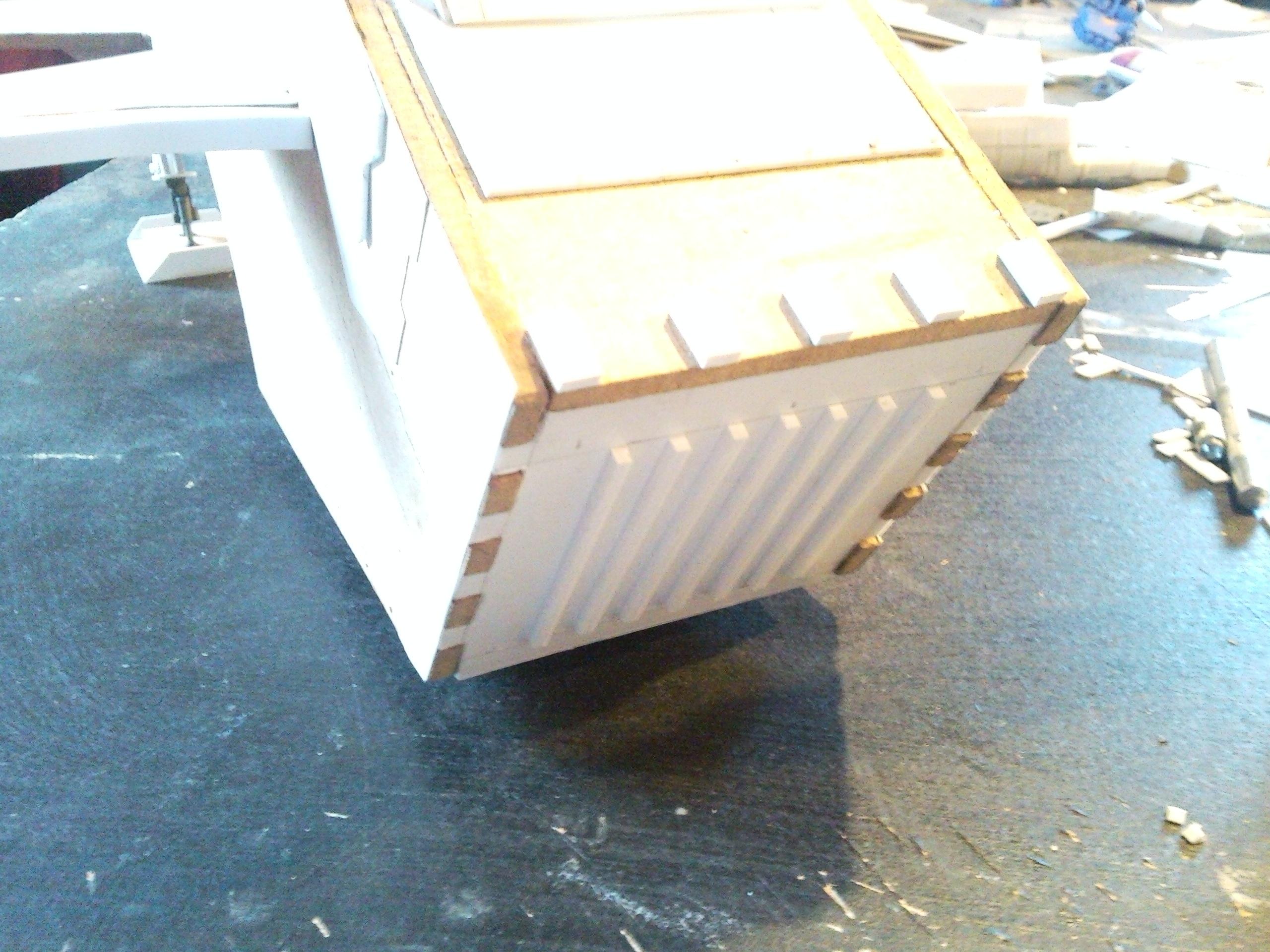 The transport ramp is nearing completion.  