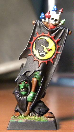 Battle, Goblins, Night, Pass, Skull