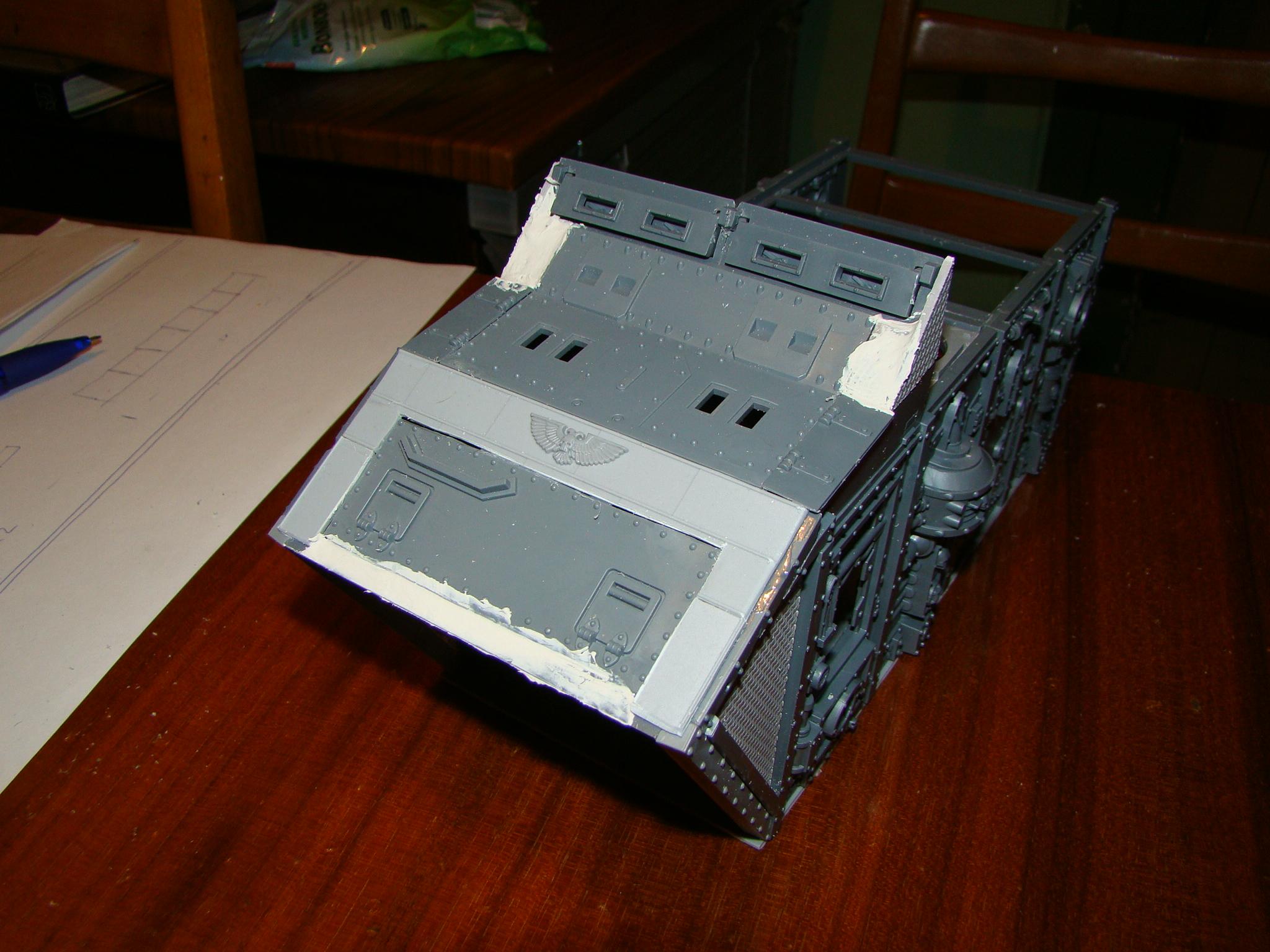 Warhammer 40,000, front, smoothed