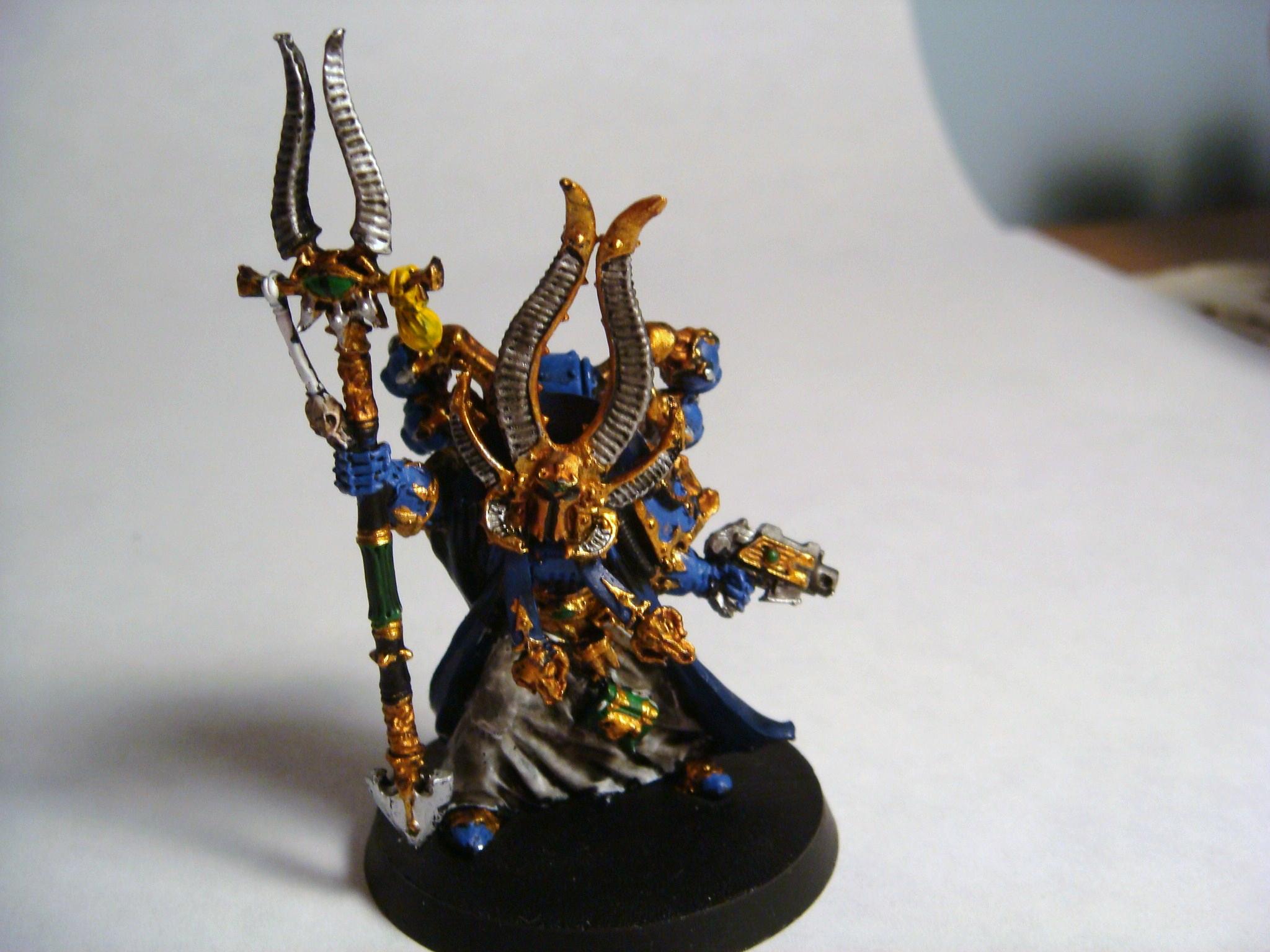 Ahriman, Chaos, Chaos Space Marines, Sorcerer, Thousand Sons