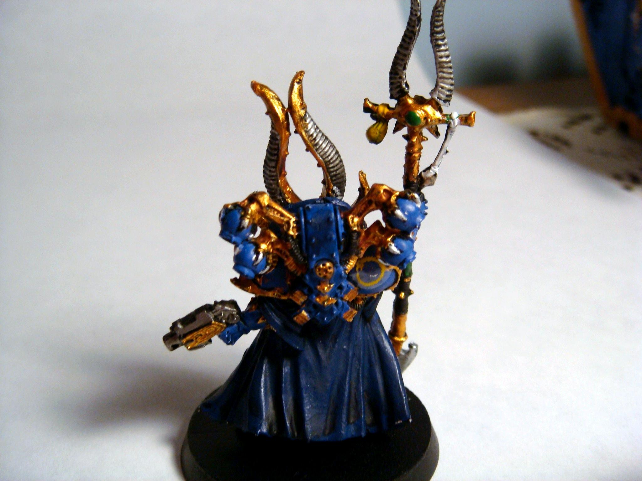 Ahriman, Chaos, Chaos Space Marines, Sorcerer, Thousand Sons