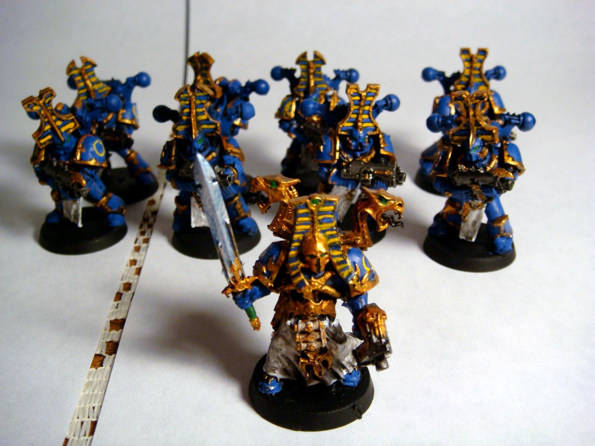 Chaos, Chaos Space Marines, Rubric Marines, Squad, Thousand Sons