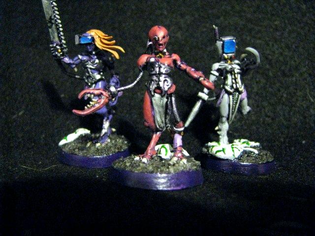 Chaos, Coversion, Cyber, Cyborg, Daemonettes, Daemons, Slaanesh, Warhammer 40,000