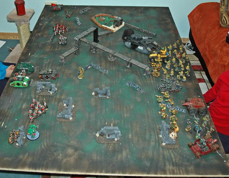 Battle Report, Warhammer 40,000