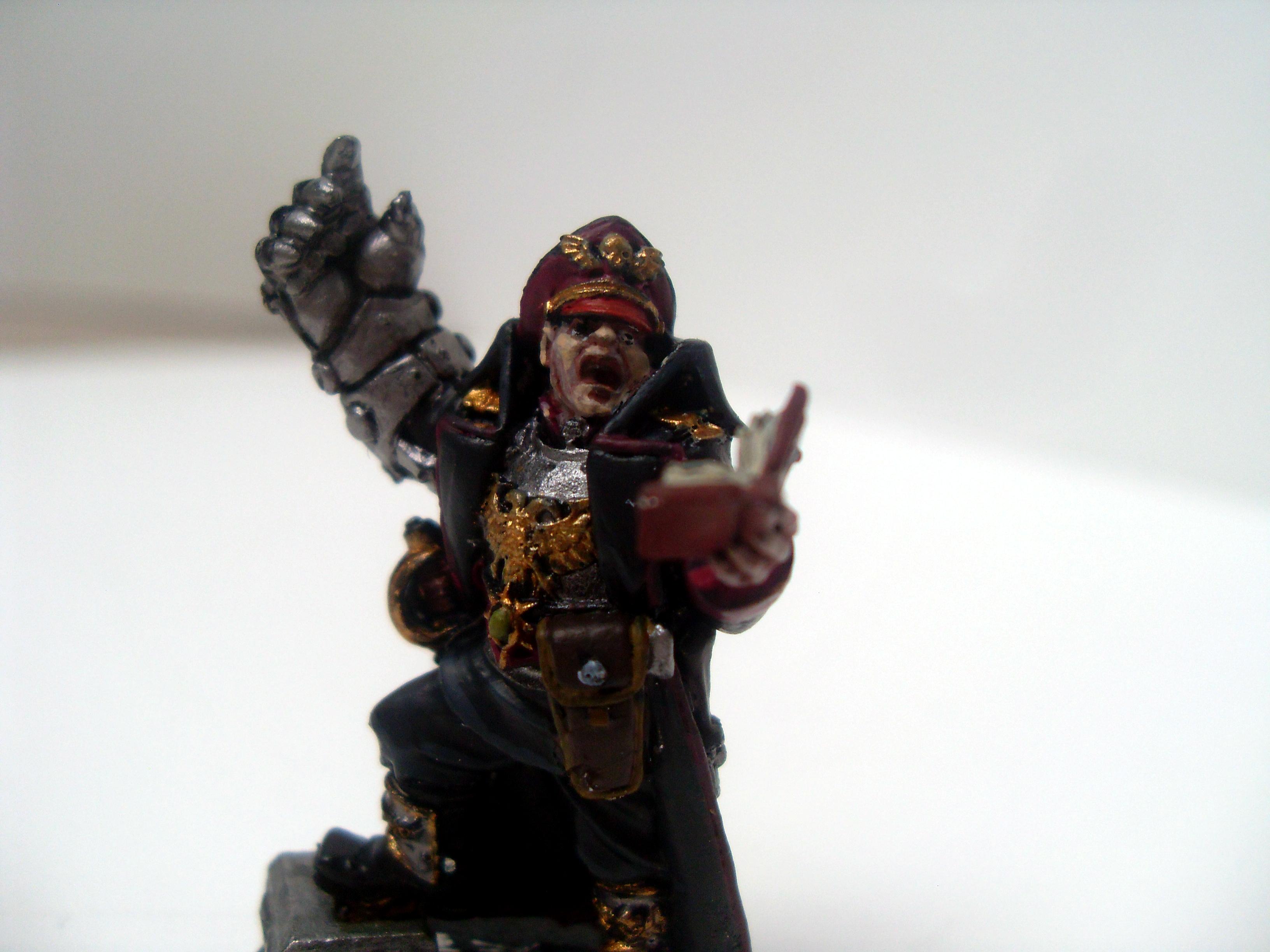 Commissar, Imperial Guard, Warhammer 40,000