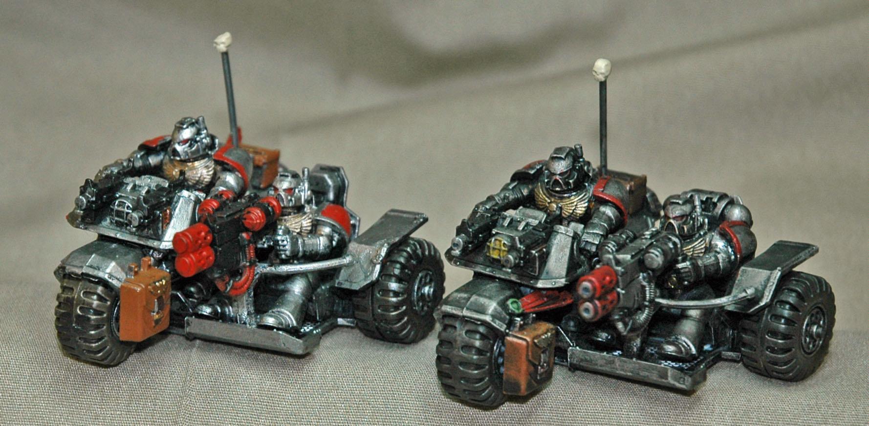 Attack Bike, Doom Eagles, Space Marines, Warhammer 40,000
