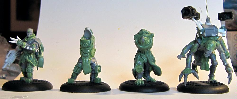 all Genestealer Hybrid Generations, 2nd and 3rd wip