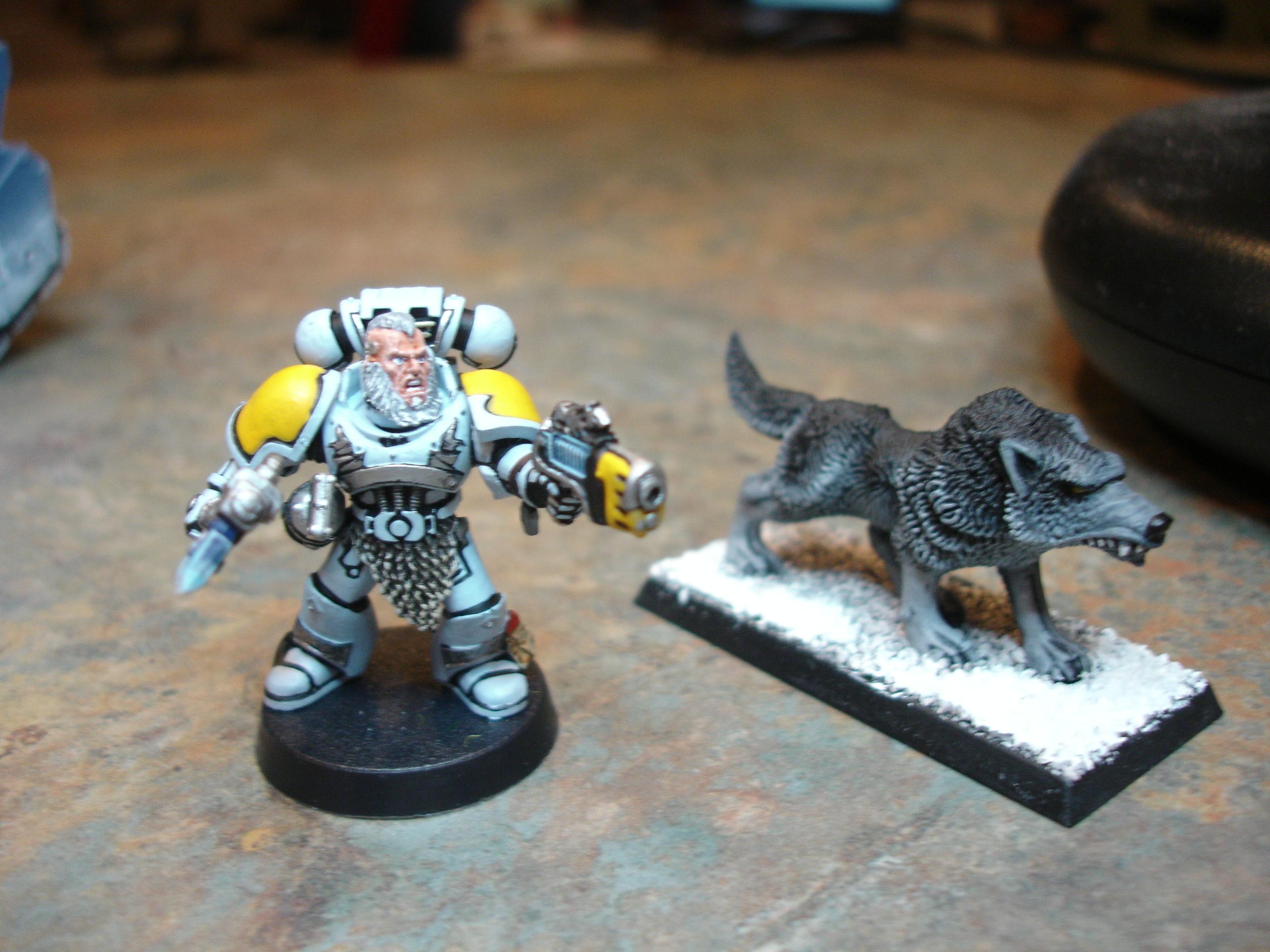 Space Wolves, Lone Wolf w/ Fenrisian Wolf