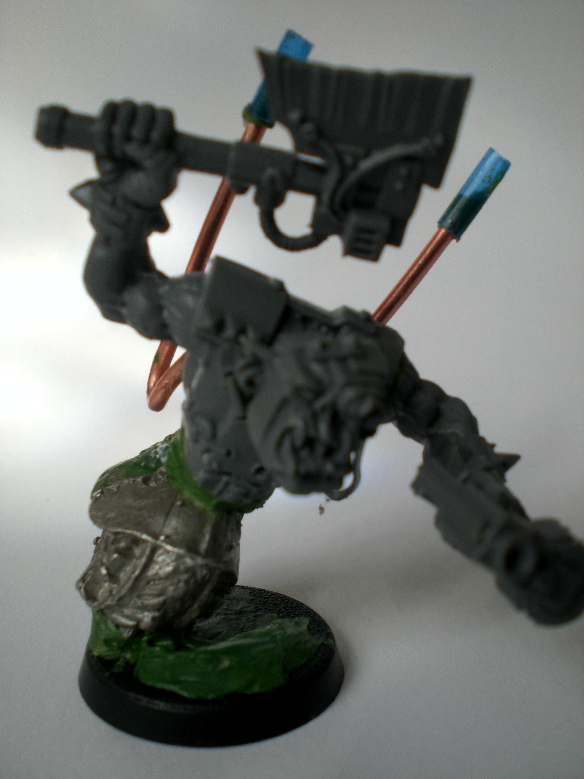 Cybork, Orks, Warhammer 40,000, Work In Progress