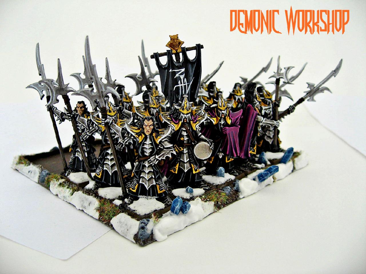 Army, Artwork, Black Templars, Dark Elves, Demonic Workshop, Space Marines, Warhammer 40,000