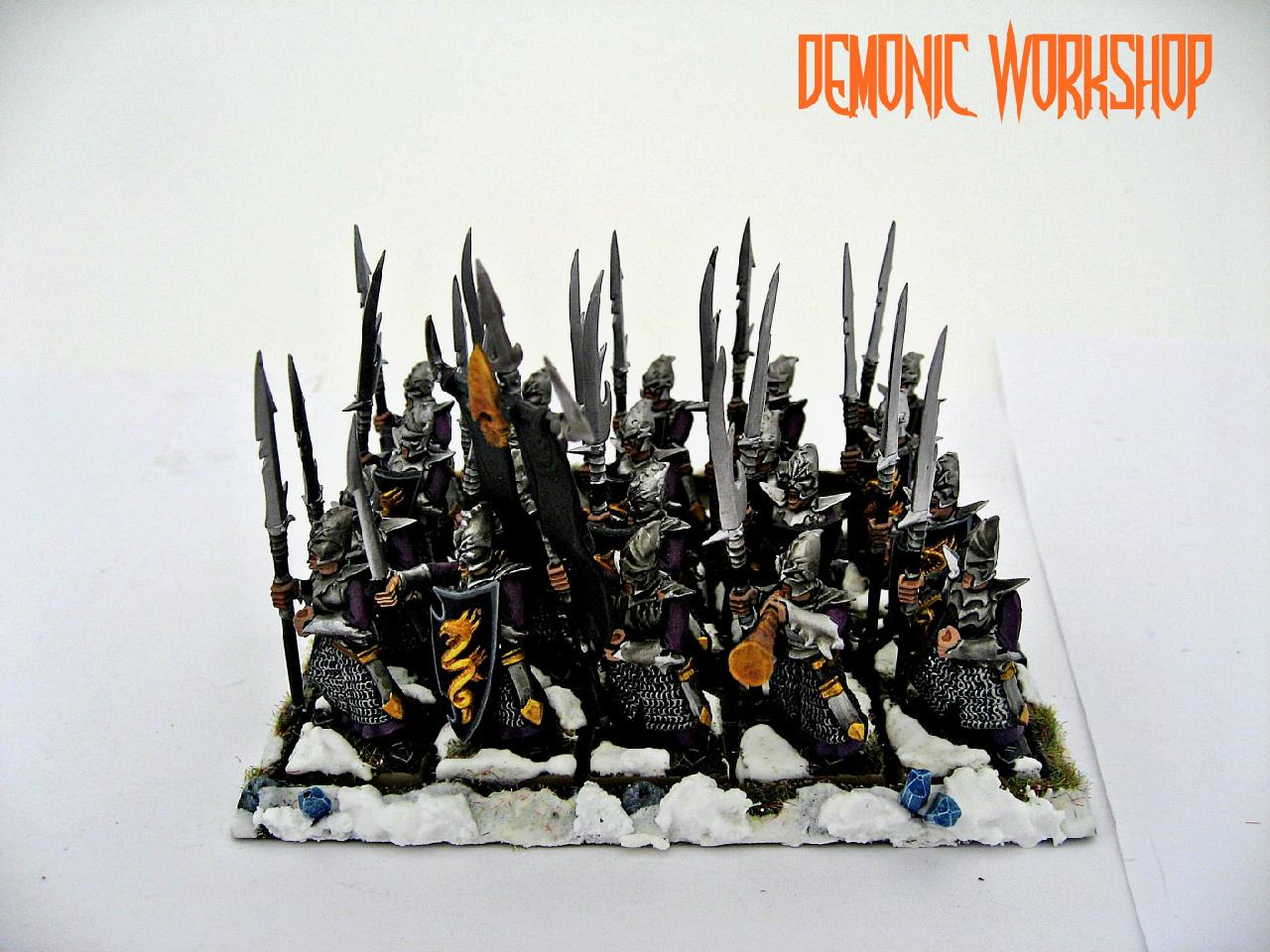 Dark Elves, Demonic Workshop, Snow