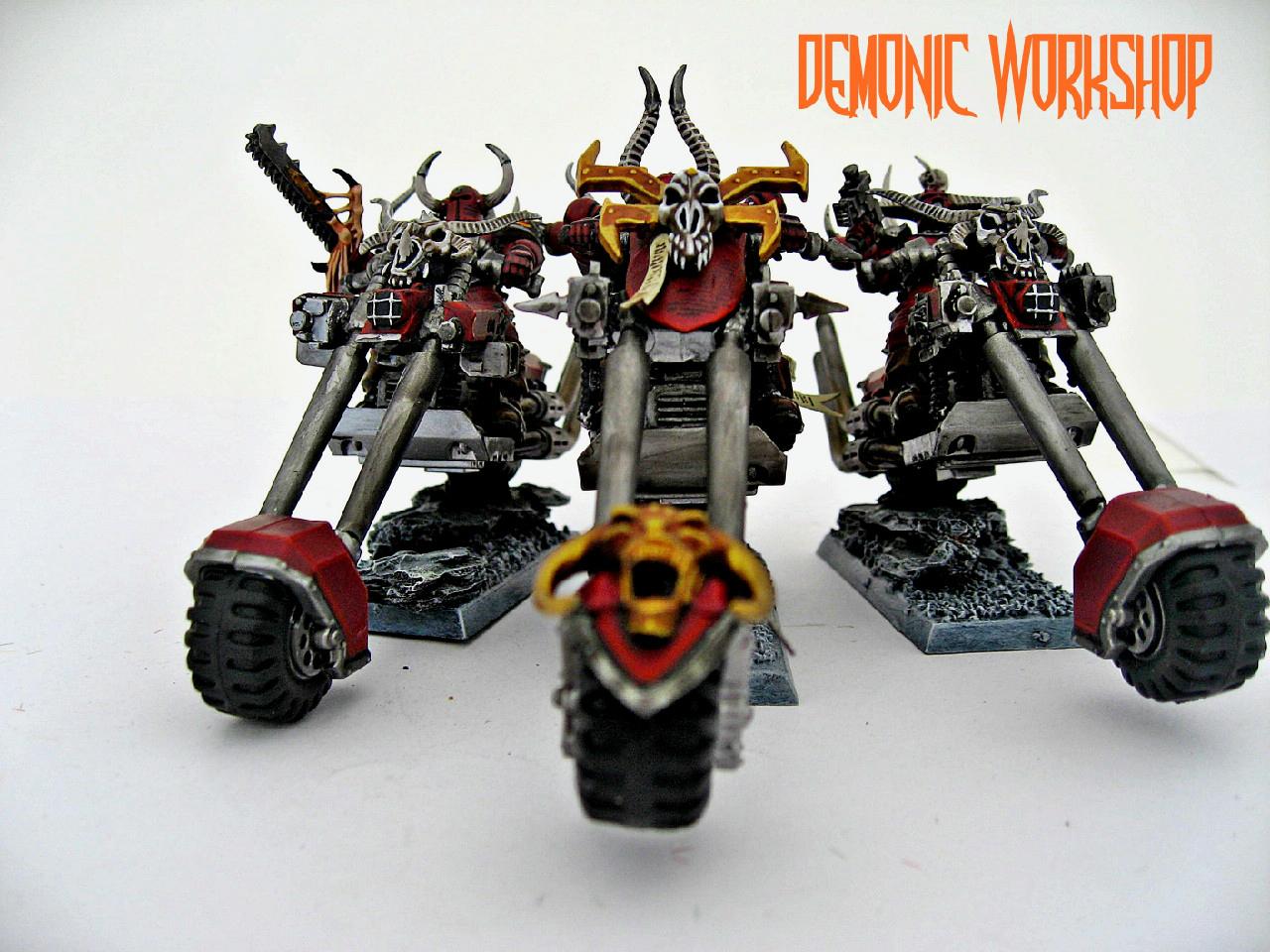Chaos, Khorne, Khorne Knights, Knights, Space Marines, Warhammer 40,000