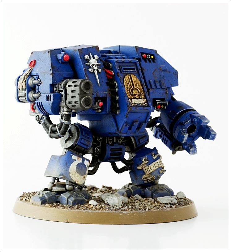 Dreadnought, Space Marines, Ultramarines