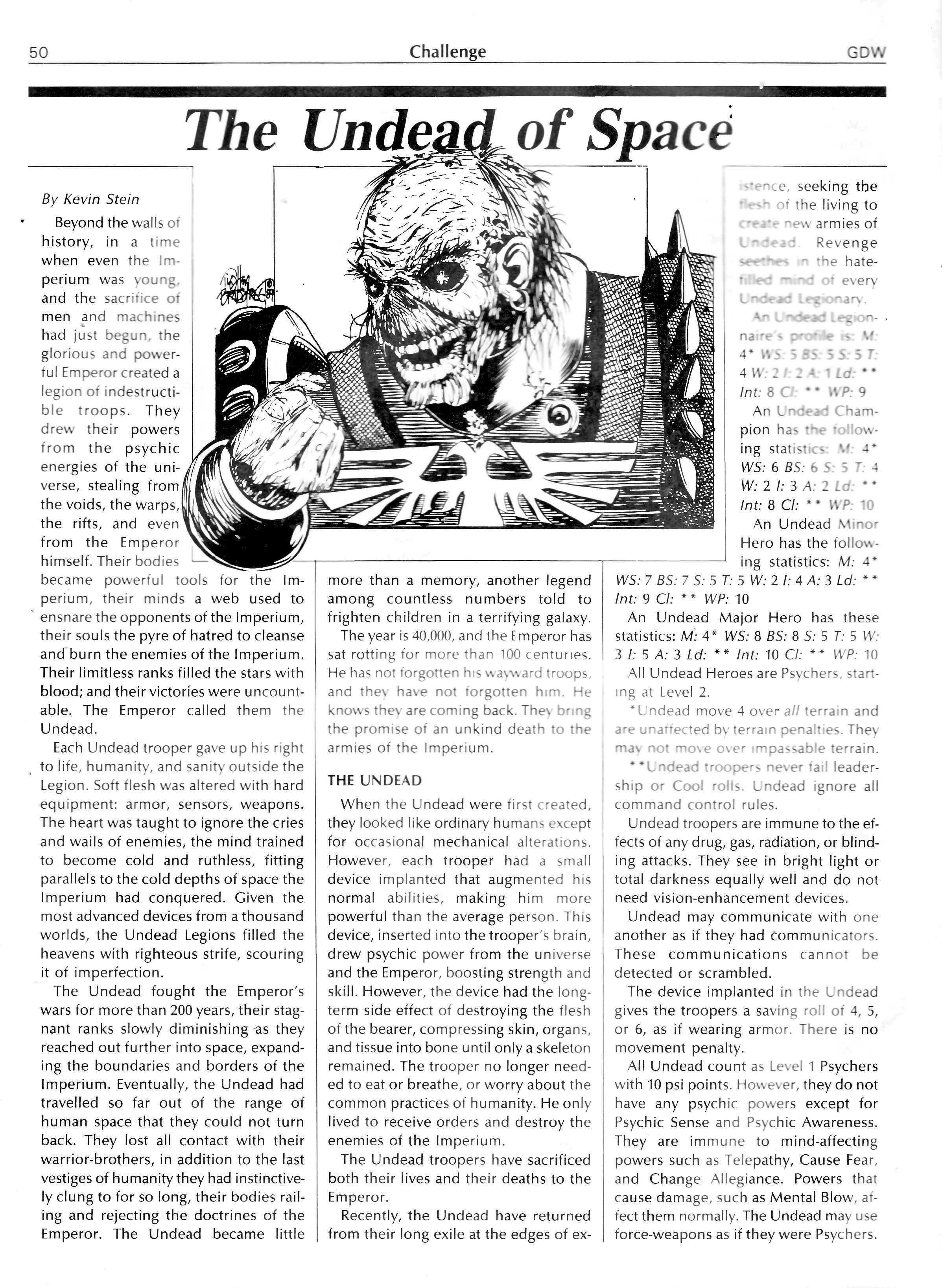 The Undead of Space Page 1