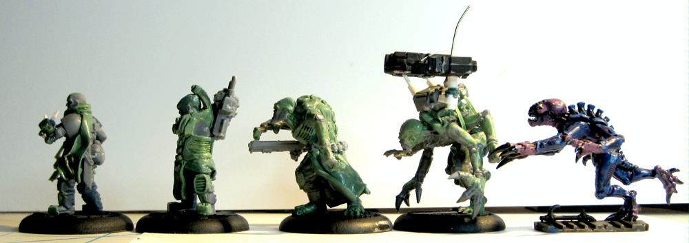 All genestealer hybrid gens, 90% complete