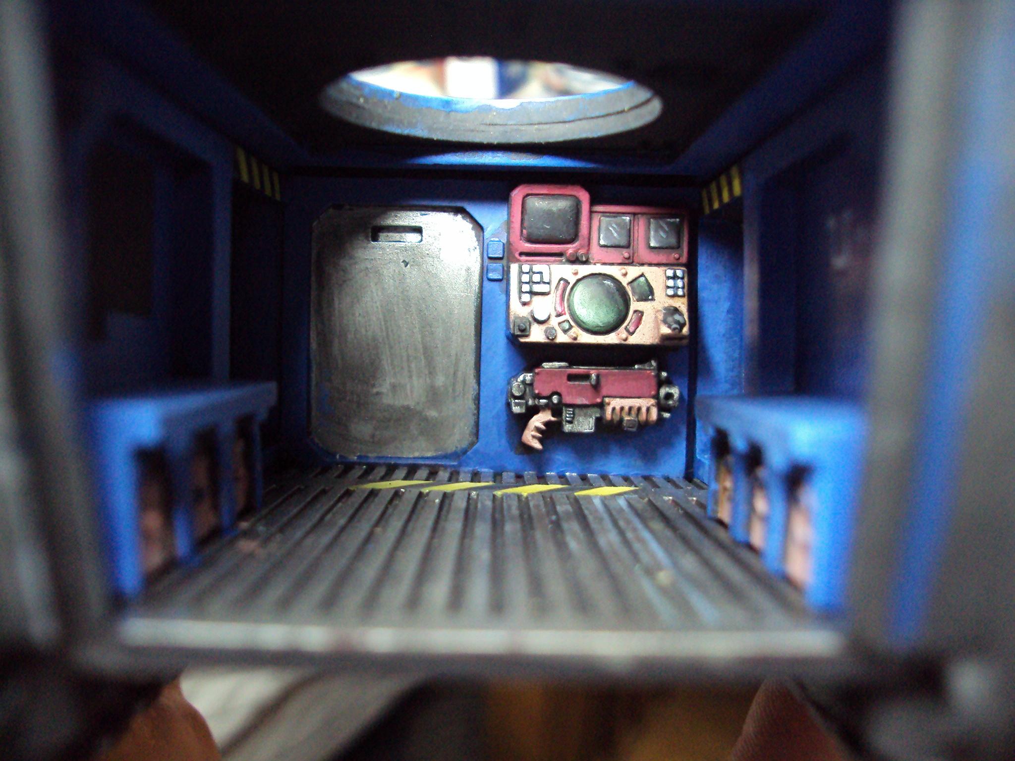Interior, Rhino, Space Marines