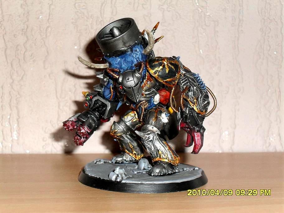 Chaos, Chaos Space Marines, Conversion, Daemon Prince, Iron Warriors