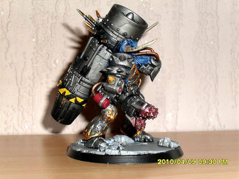 Chaos, Chaos Space Marines, Daemon Prince, Iron Warriors