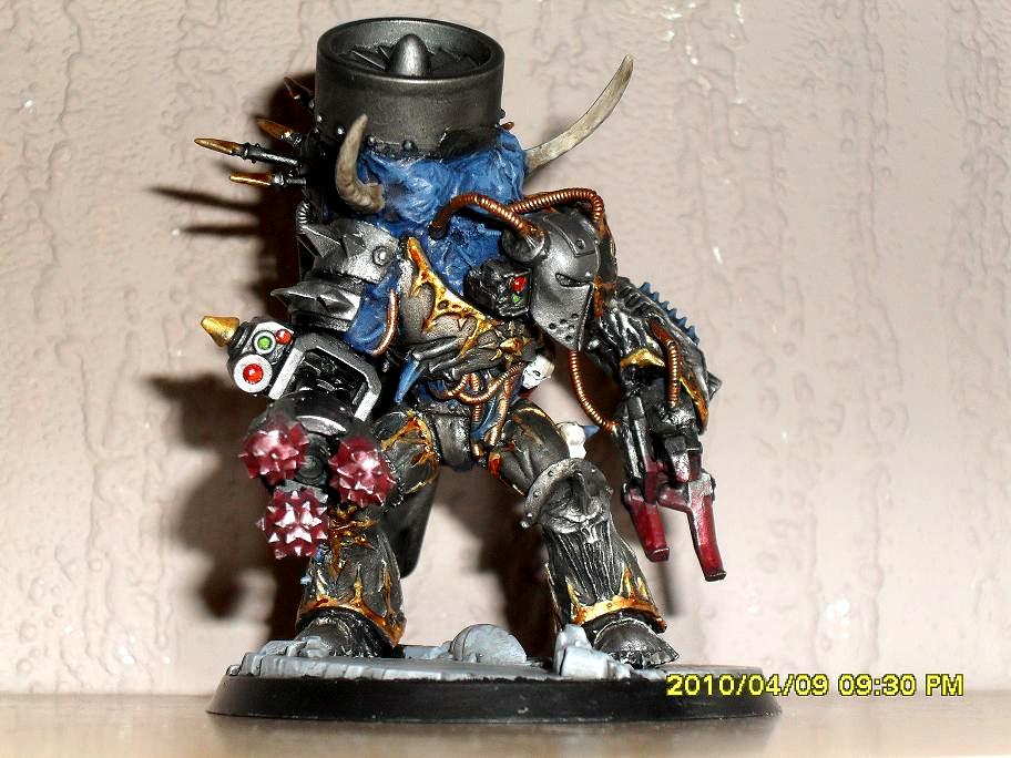 Chaos, Chaos Space Marines, Conversion, Daemon Prince, Iron Warriors