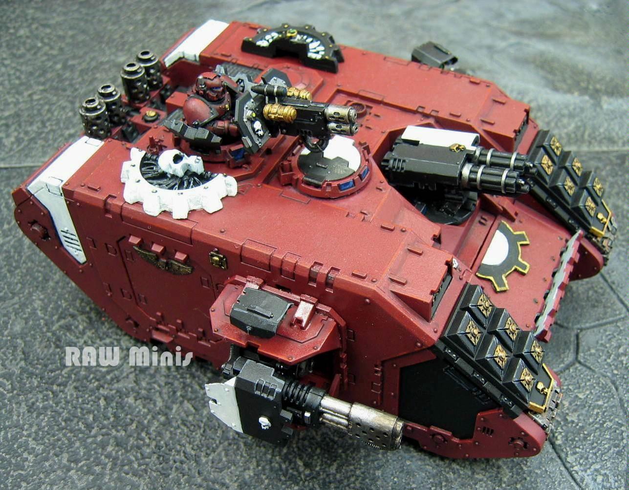 Conversion, Land Raider, Painting, Redeemer, Space Marines, Tank, Warhammer 40,000