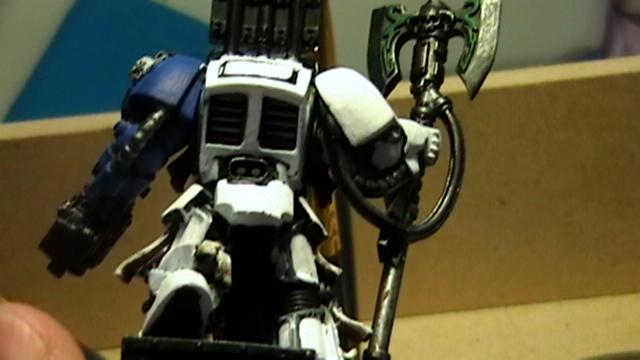Back, Librarian, Space Marines, Terminator Armor, Warhammer 40,000
