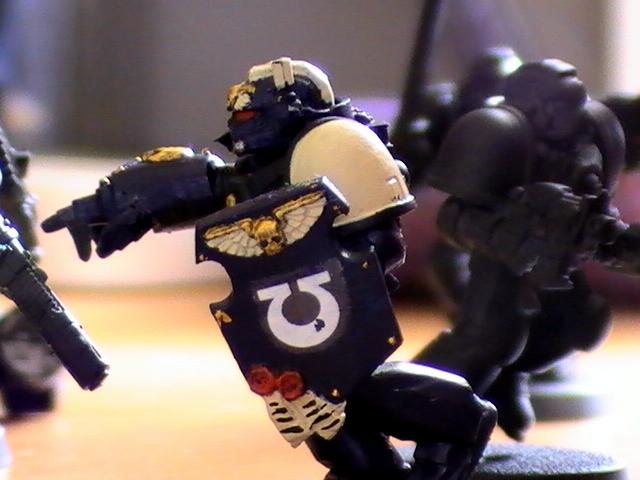 Assault, Power Fist, Shield, Space Marines