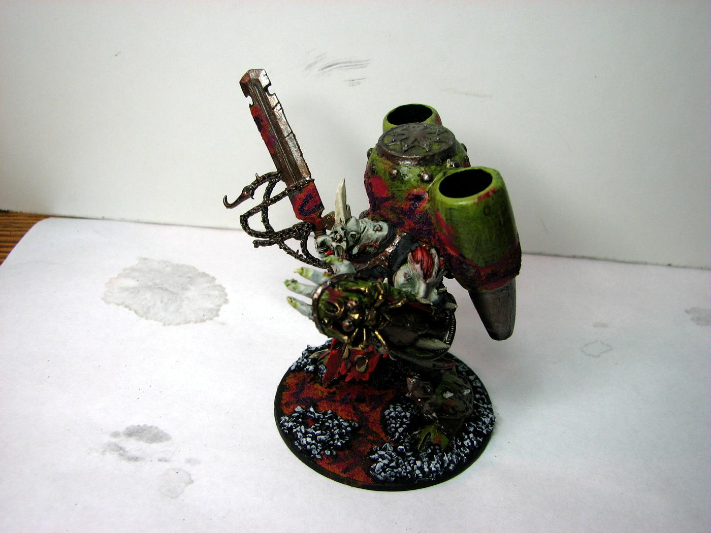 Chaos, Daemon Prince, Jet Pack, Nurgle, Winged