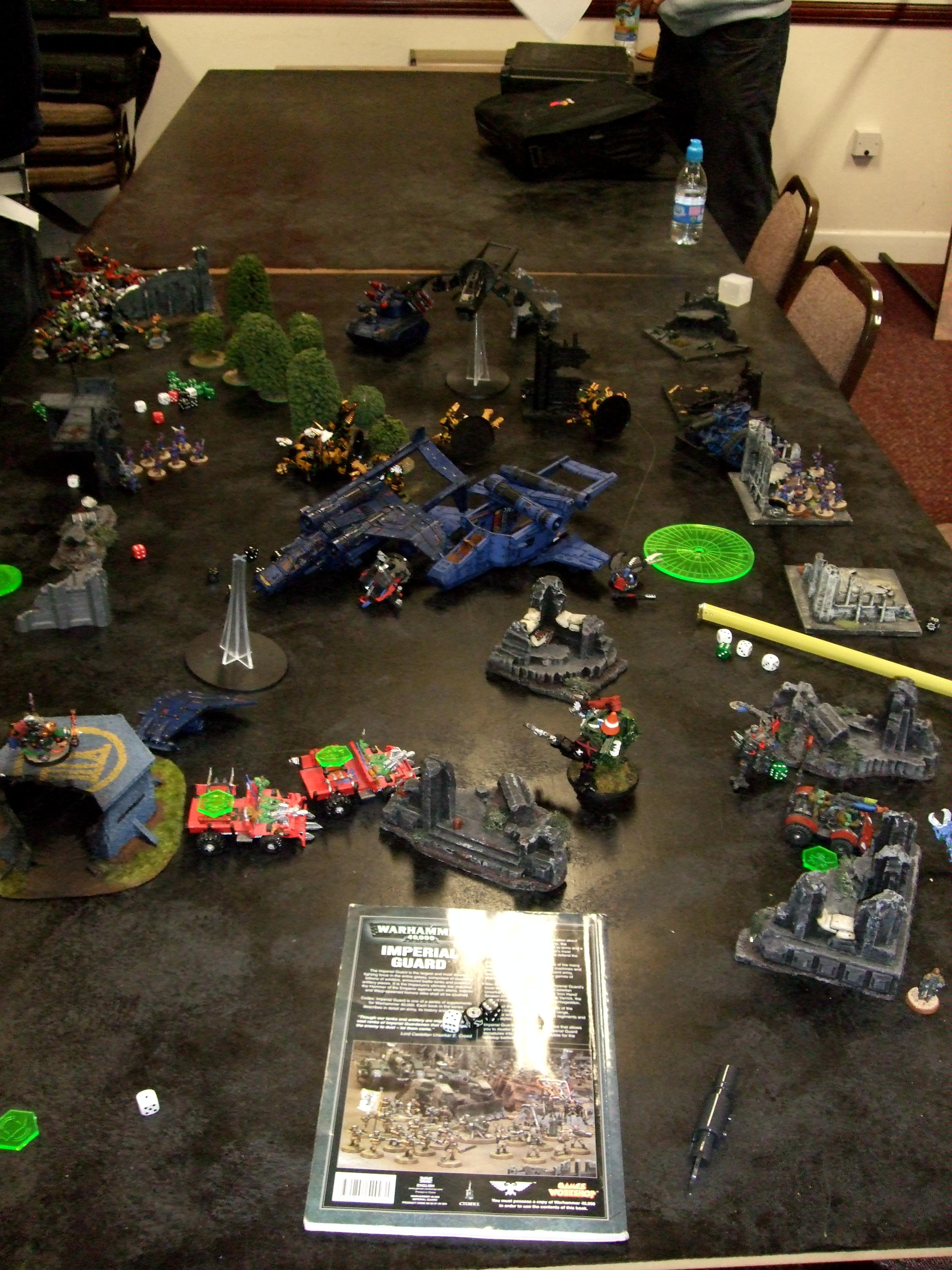 Battle Report, Imperial Guard, Orks, Warhammer 40,000