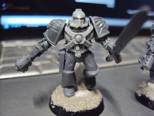 Space Marines, One rather ancient Vanguard Brother