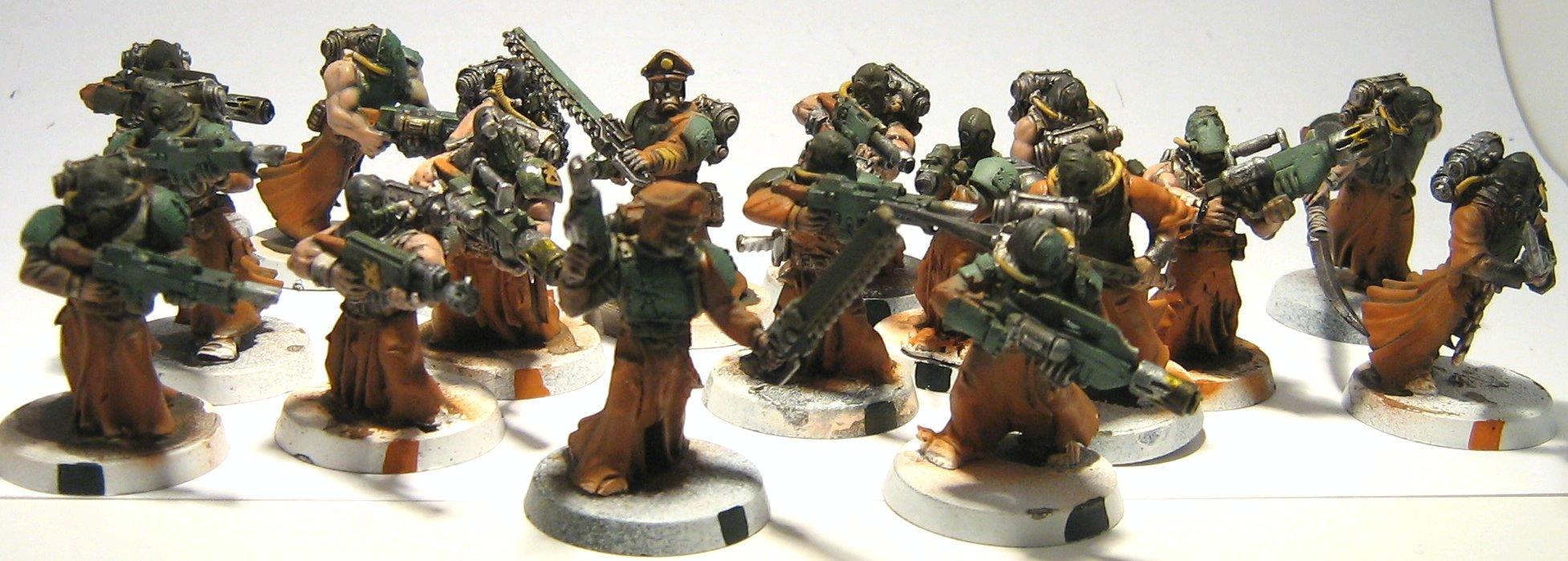Veterans, retouched with airbrush