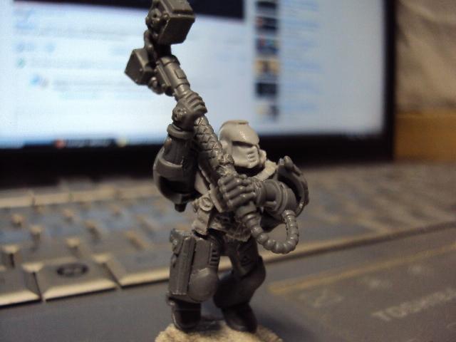 It's a marine, all I can think is Ready to drop
