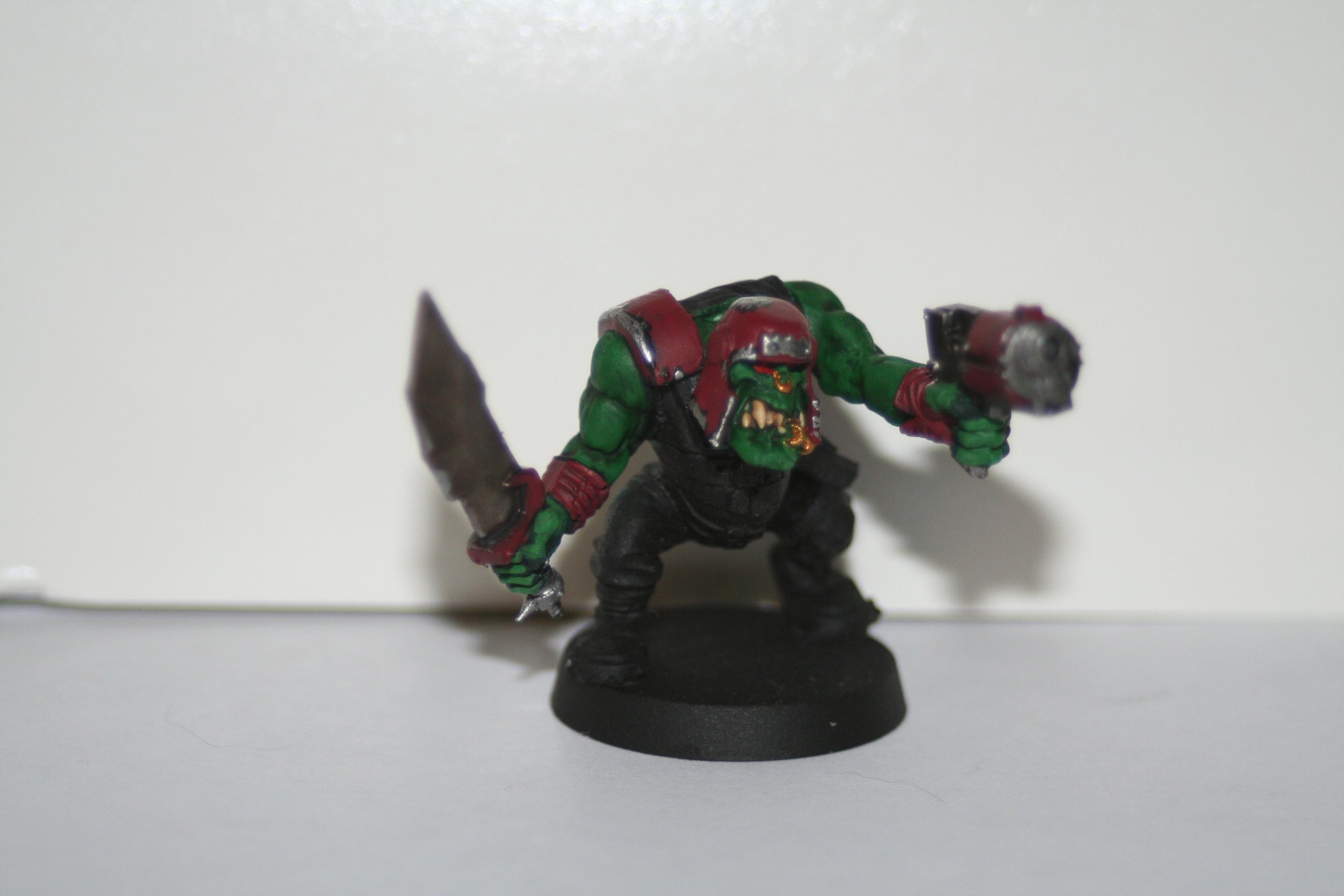 darker orc forest green with wash