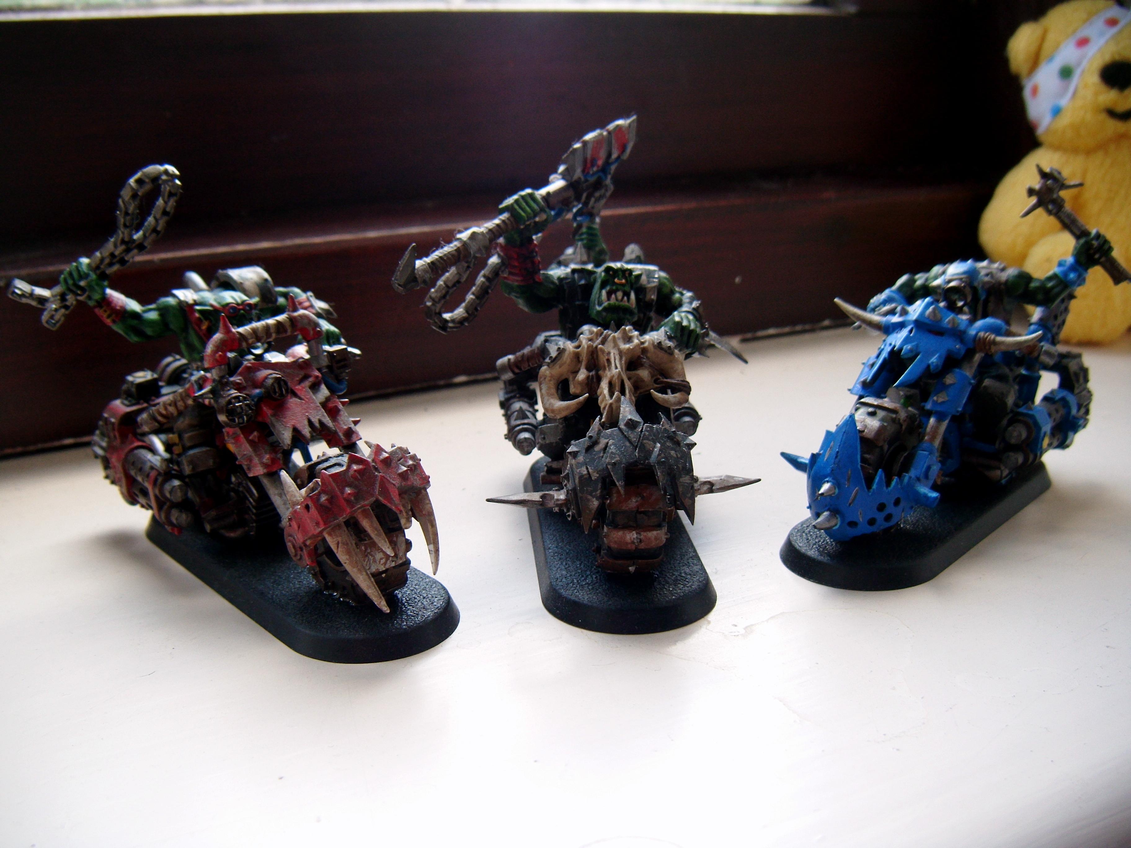 Boy, Death Skulls Biker, Deathskulls, Goff Biker, Goffs, Ork Bike, Ork Bikers, Ork Bikes, Orks, Speed Freaks, Speed Freaks Biker