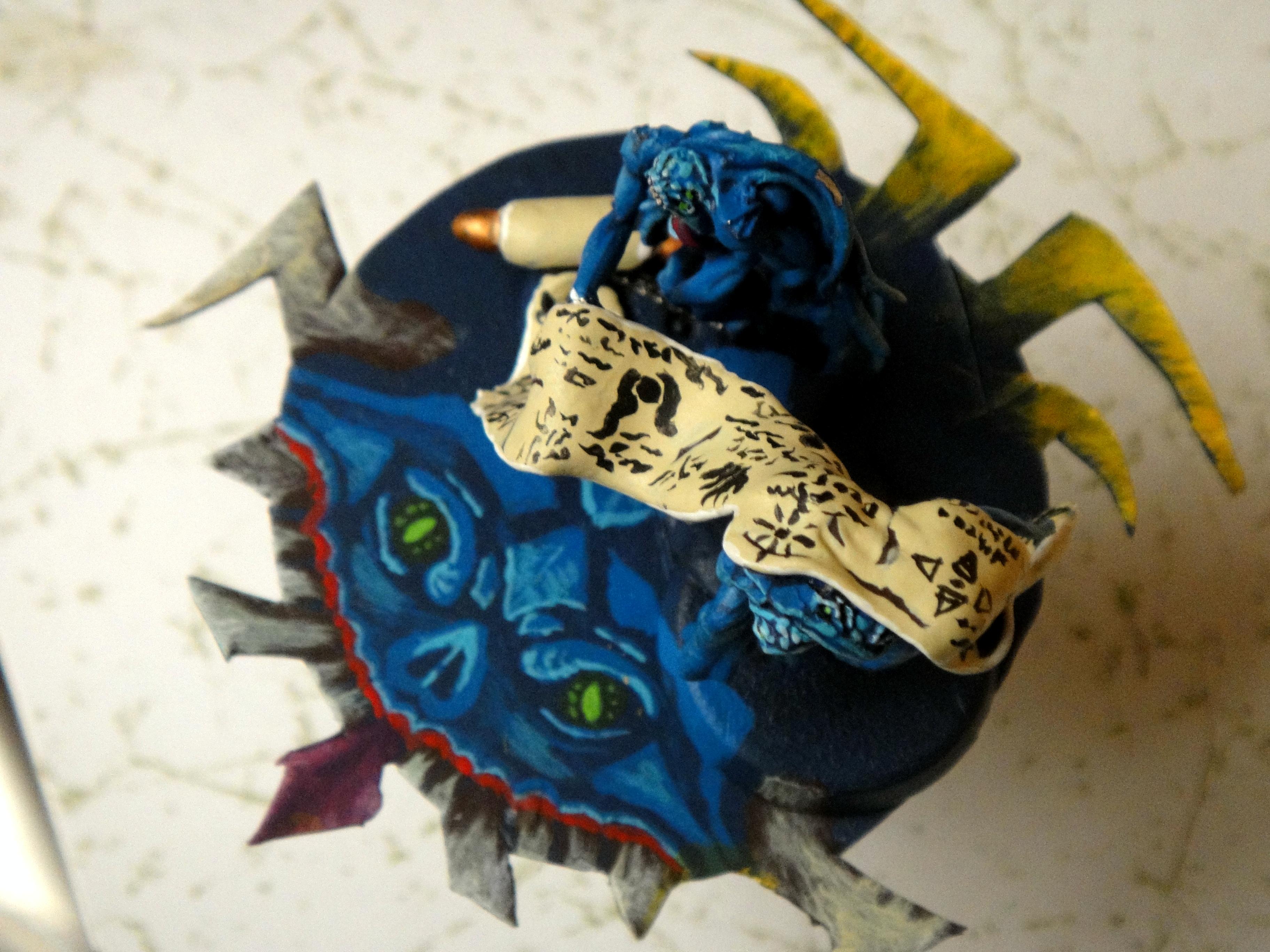 Blue Scribes, Daemons, Freehand, Horrors
