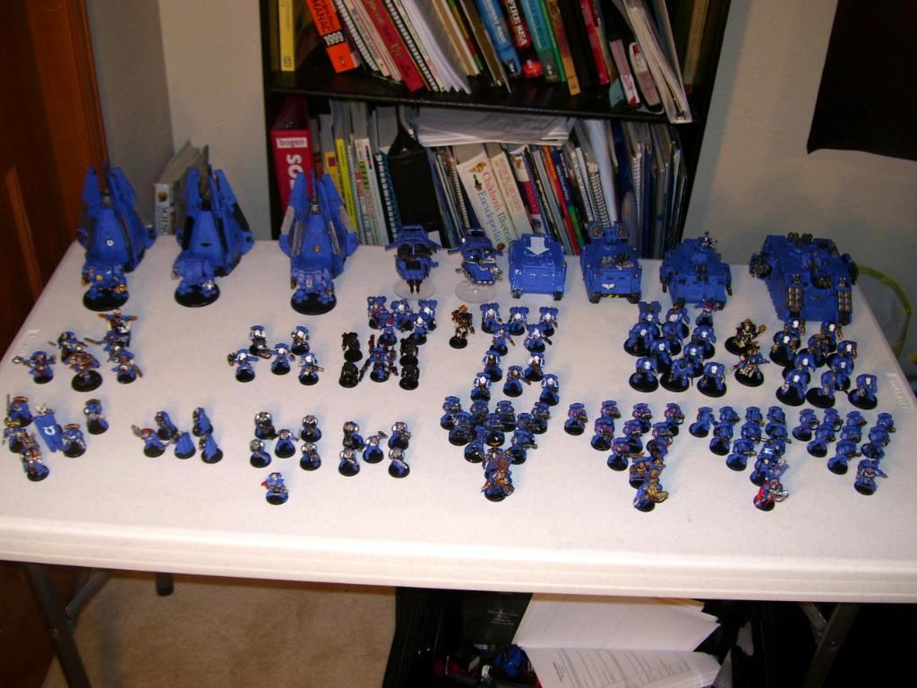 Army, Ultramarines, Full Army Front