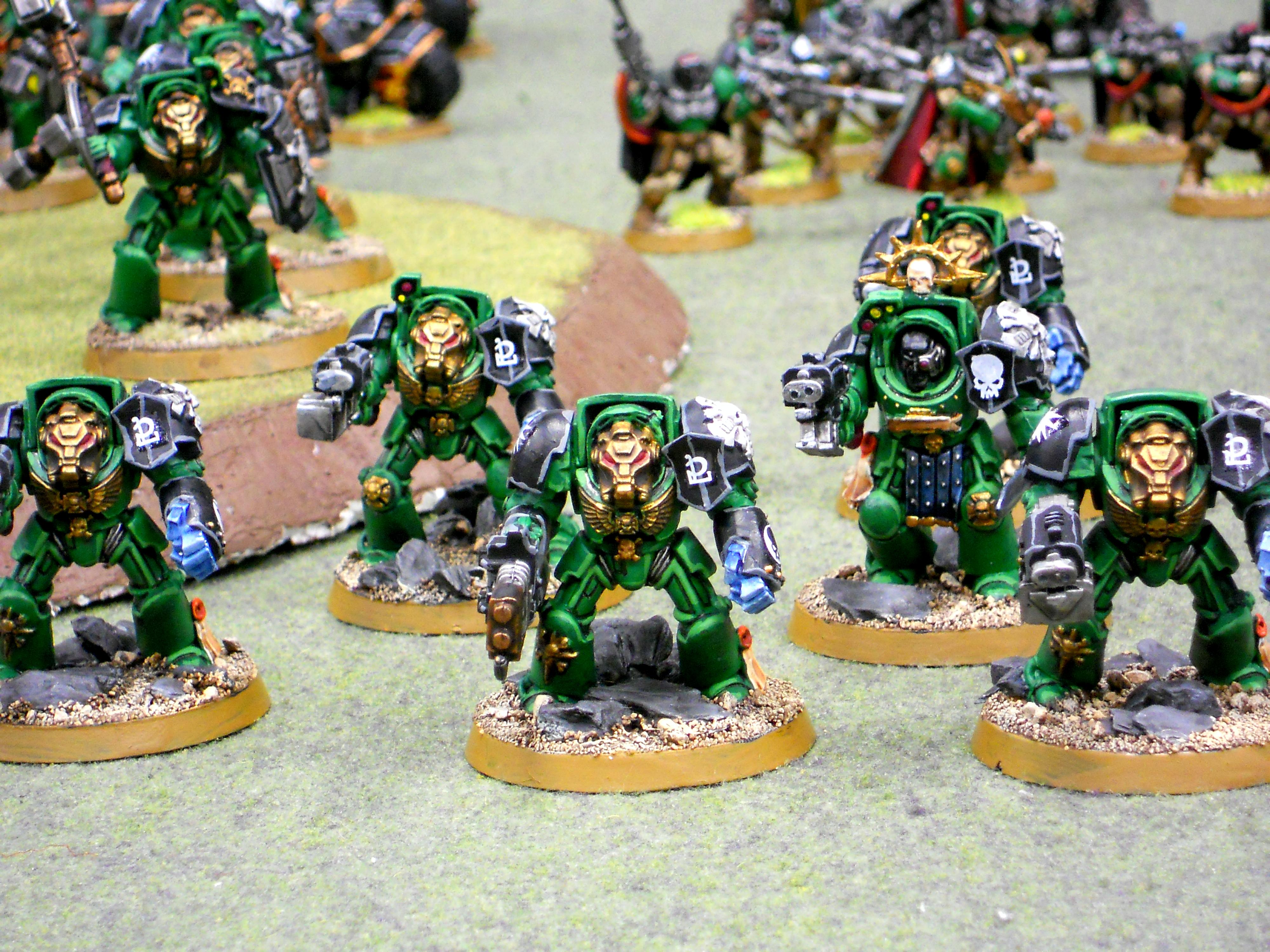 Power Fist, Salamanders, Space Marines, Terminator Armor