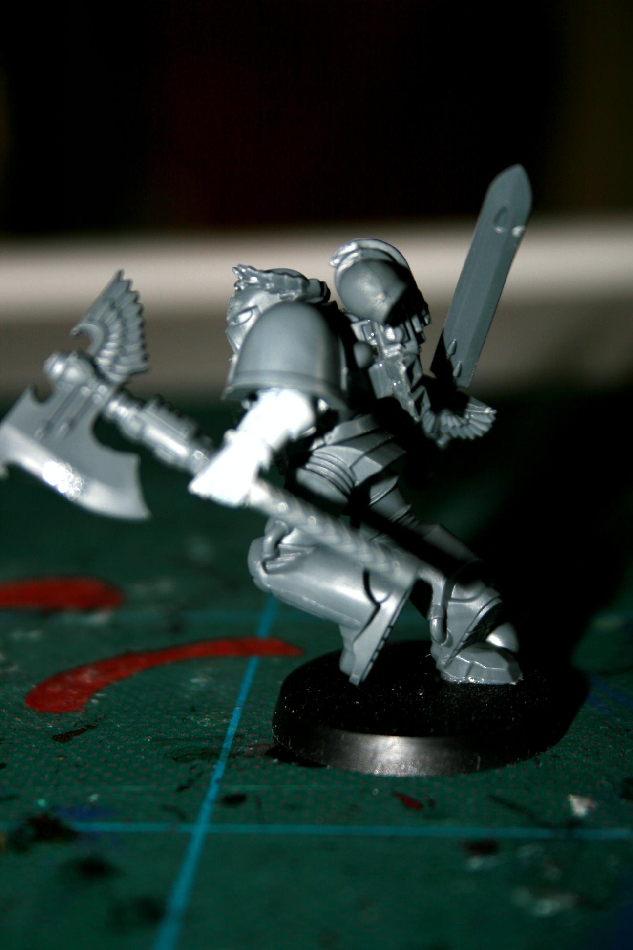 Headquarters, Honour Guard, Sanguinary Guard, Space Marines, Work In Progress