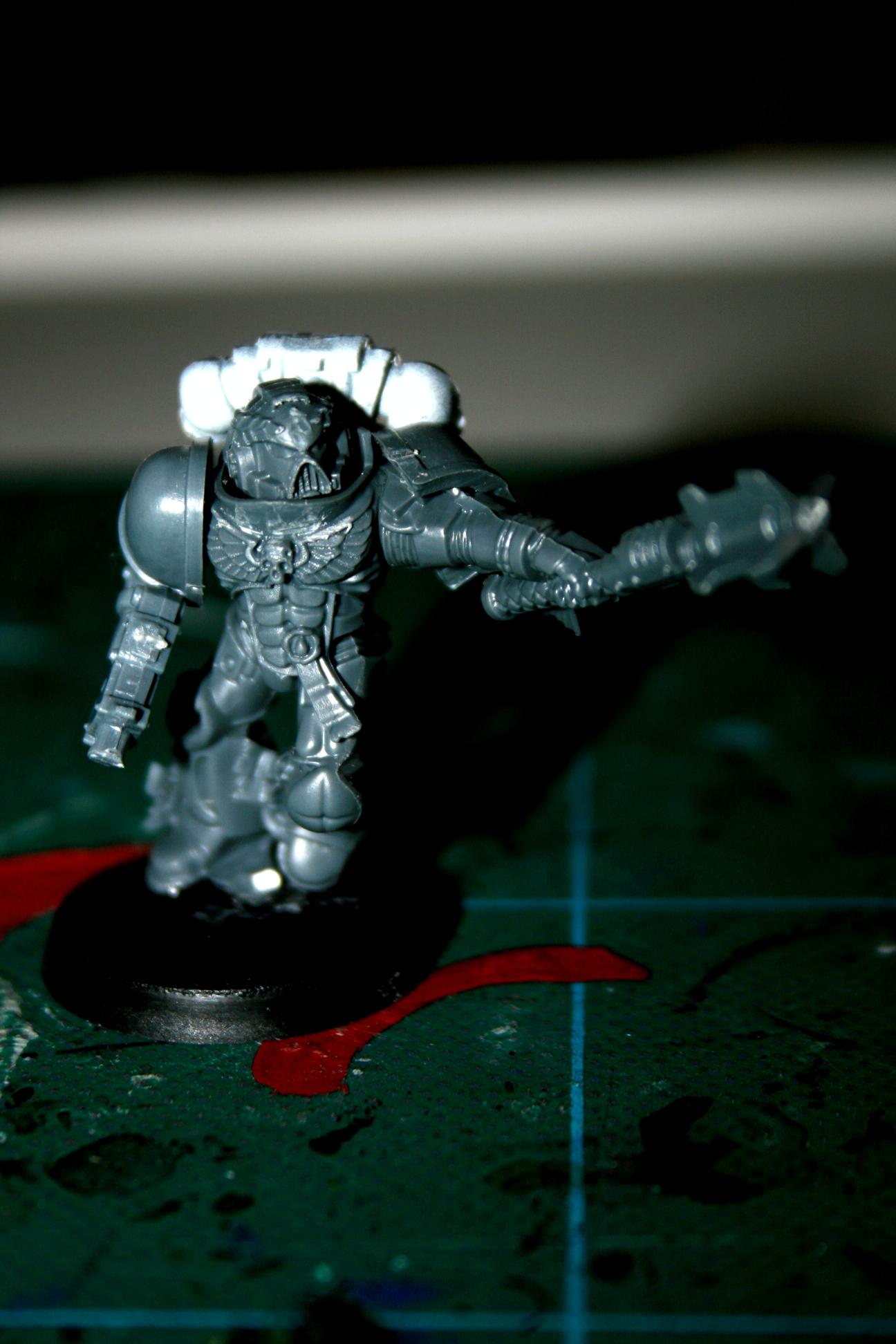 Headquarters, Honour Guard, Sanguinary Guard, Space Marines, Work In Progress