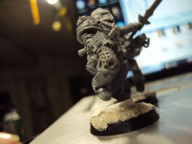 Flamer's gonna get like 4 coats of black wash to make it look really well used