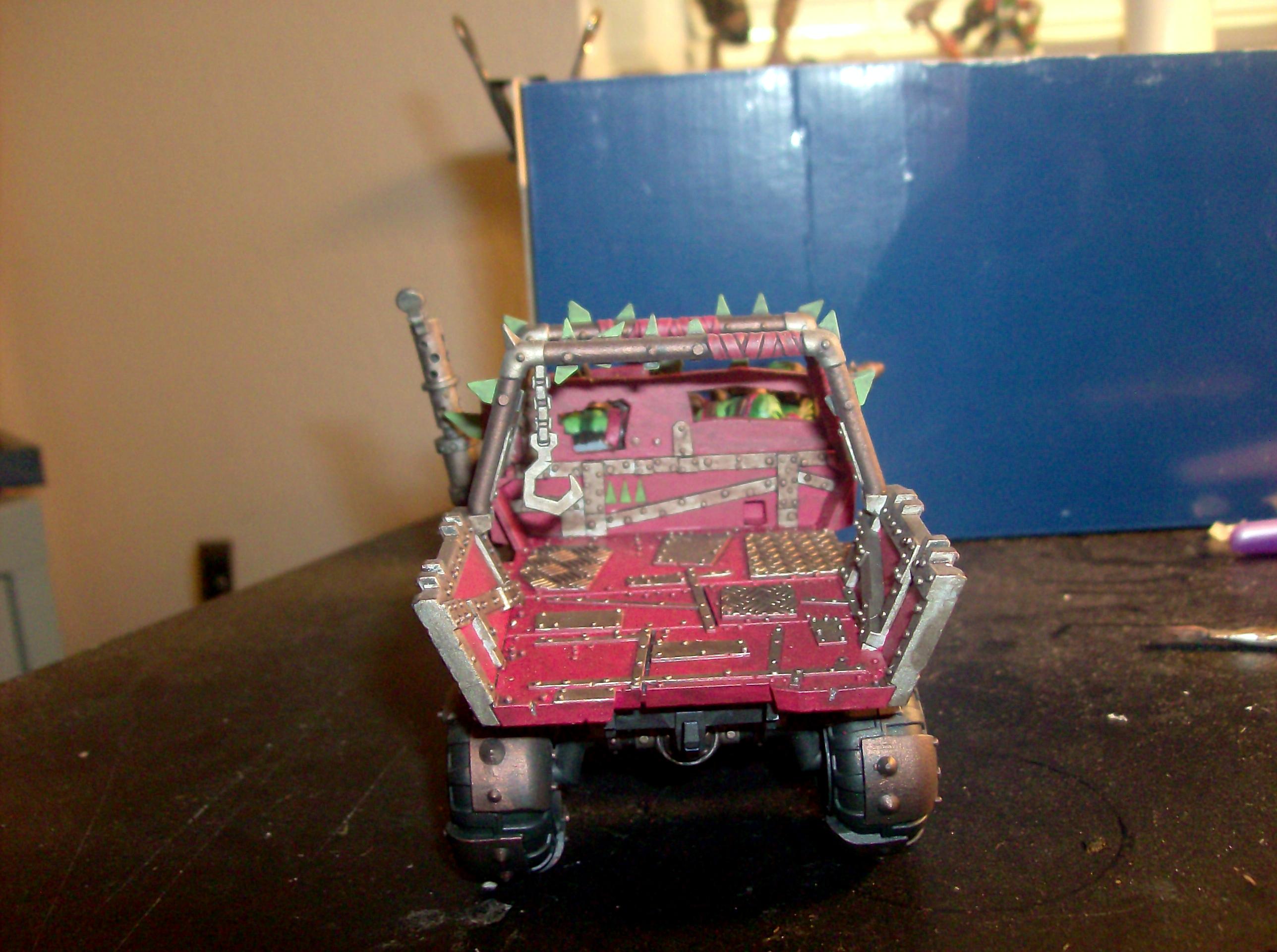 Ork Trukk, Orks, red trukk