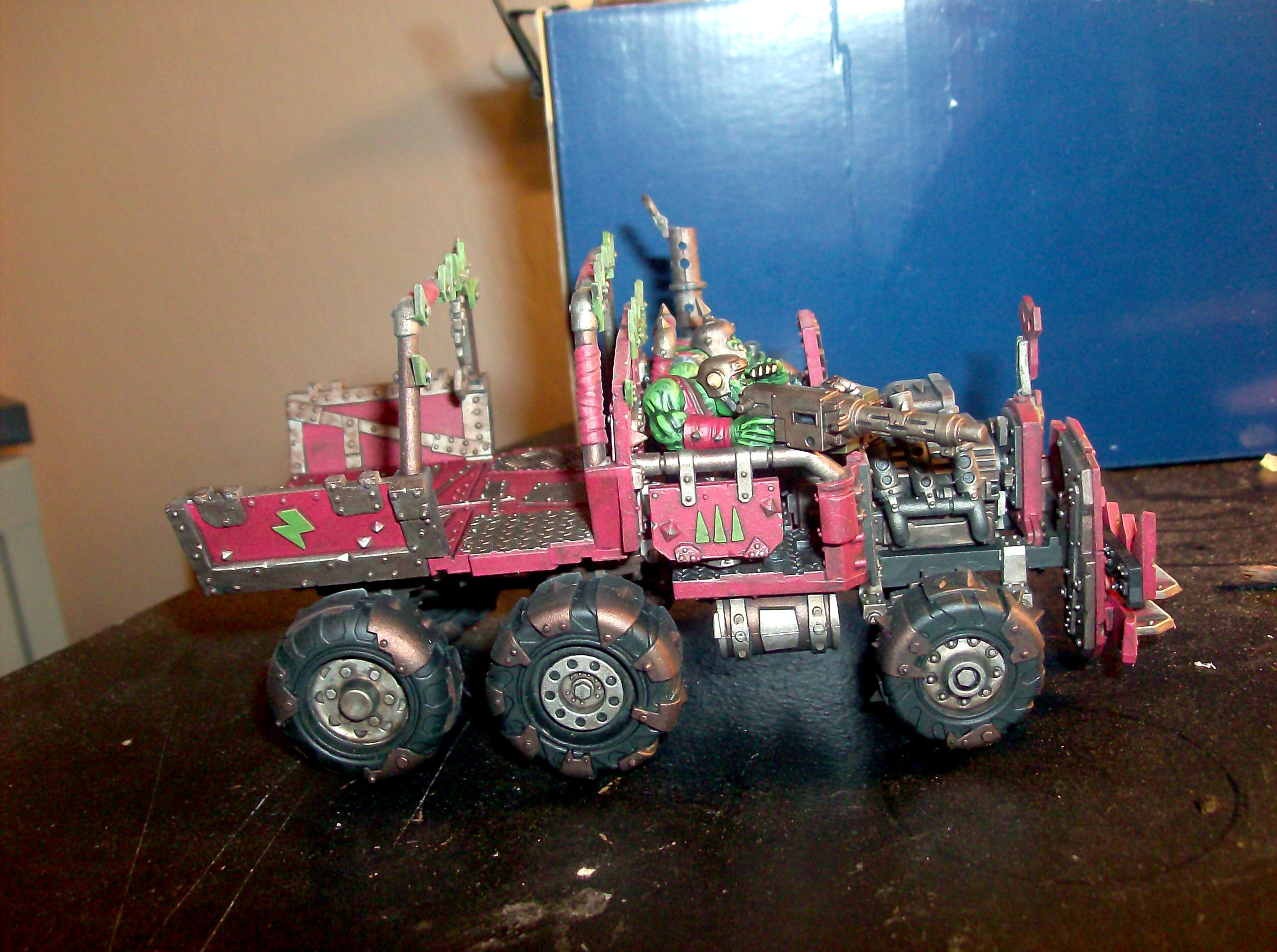 Ork Trukk, Orks, red trukk