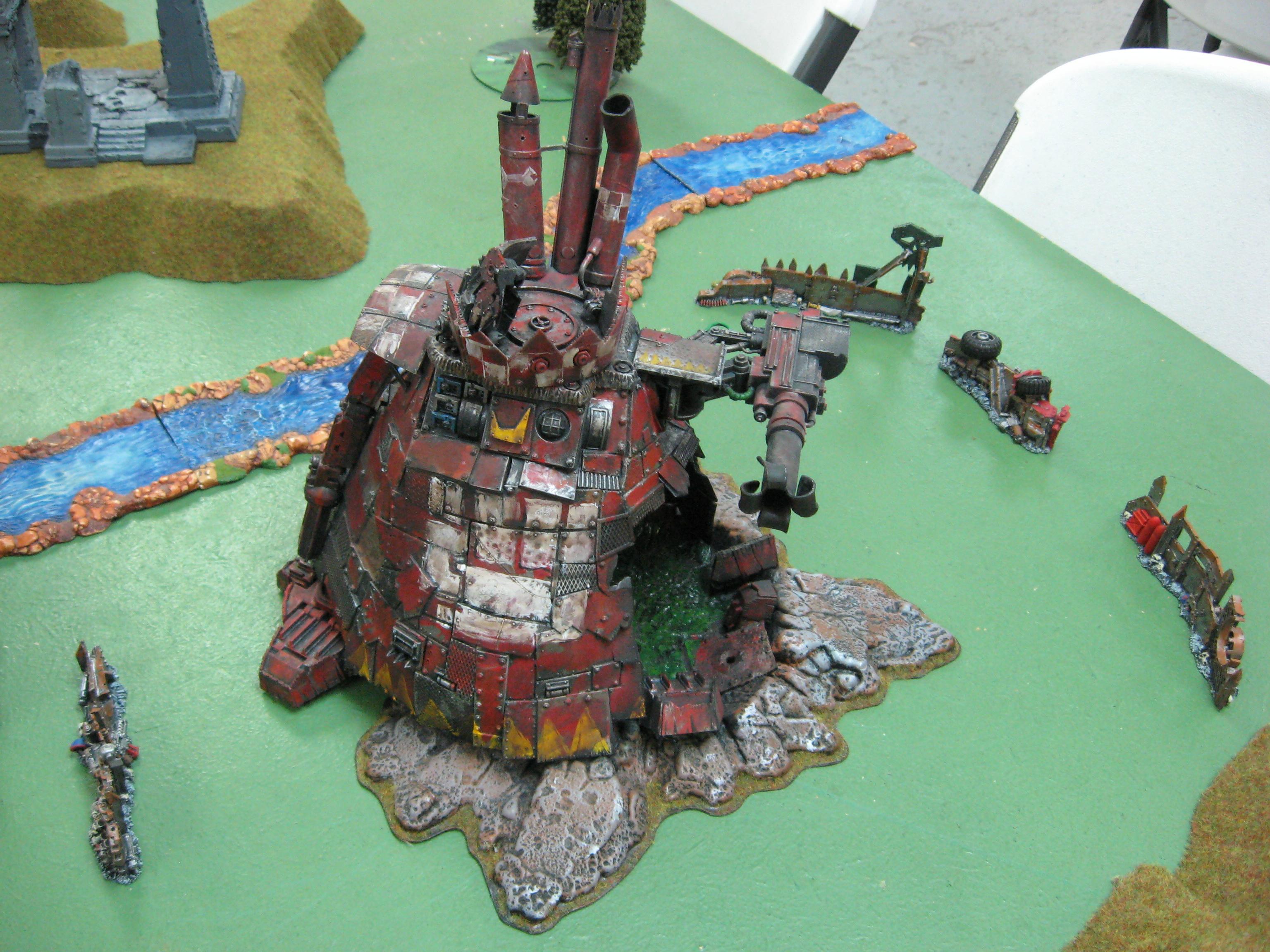 Apocalypse, Orks, Stompa, Terrain, Warhammer 40,000