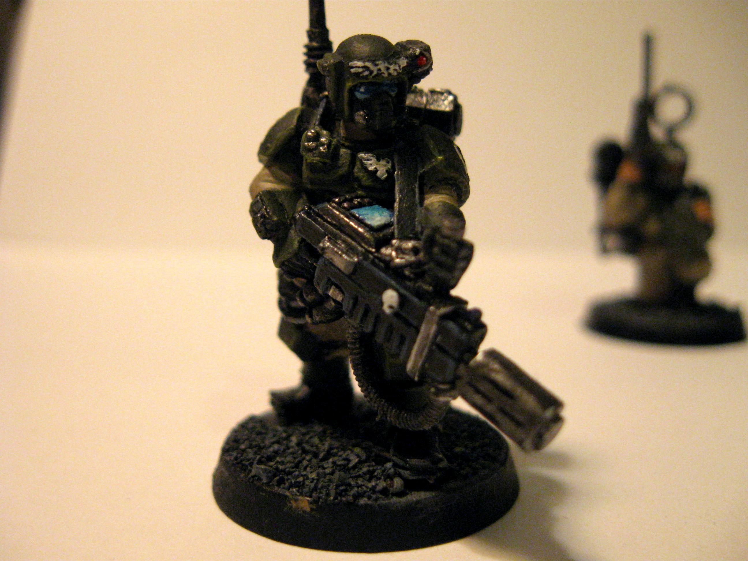 Command Squad, Imperial Guard, Kasrkin, Meltagun, Warhammer 40,000