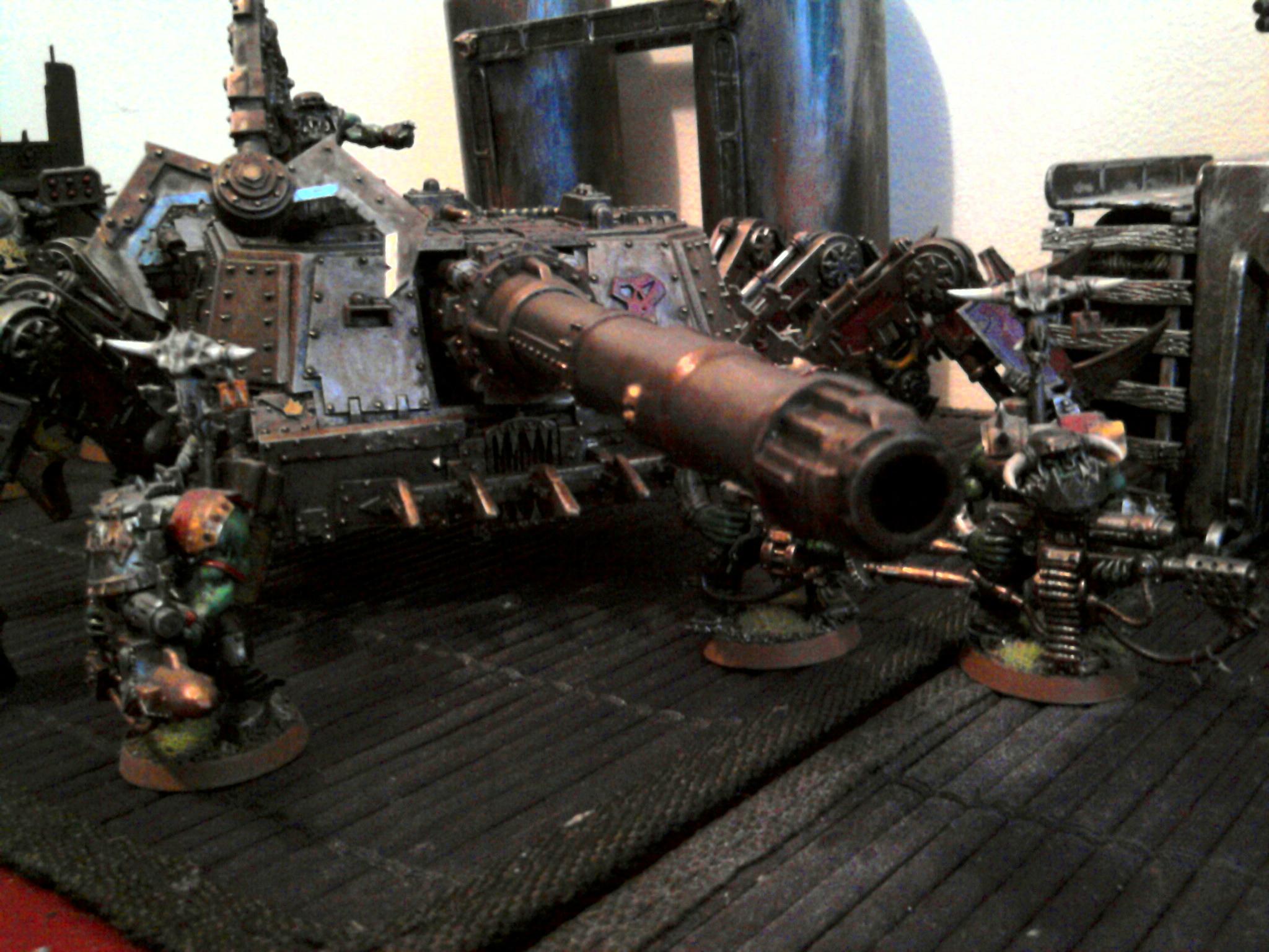 Apocalypse, Baneblade, Chaos, Conversion, Defiler, Noel, Orks, Progress, Shadowsword, Stormlord, Volcano, Work